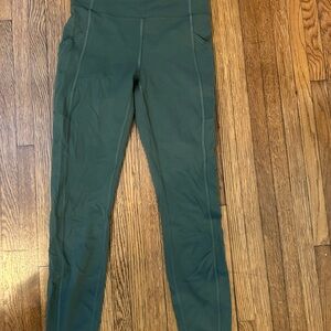 Lululemon Green High-Waisted Leggings